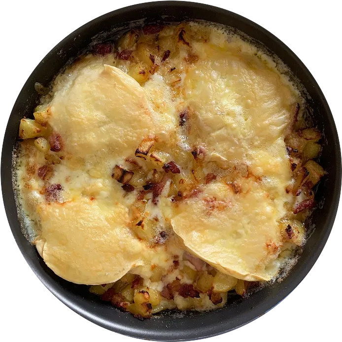 Tartiflette gratinée au reblochon
